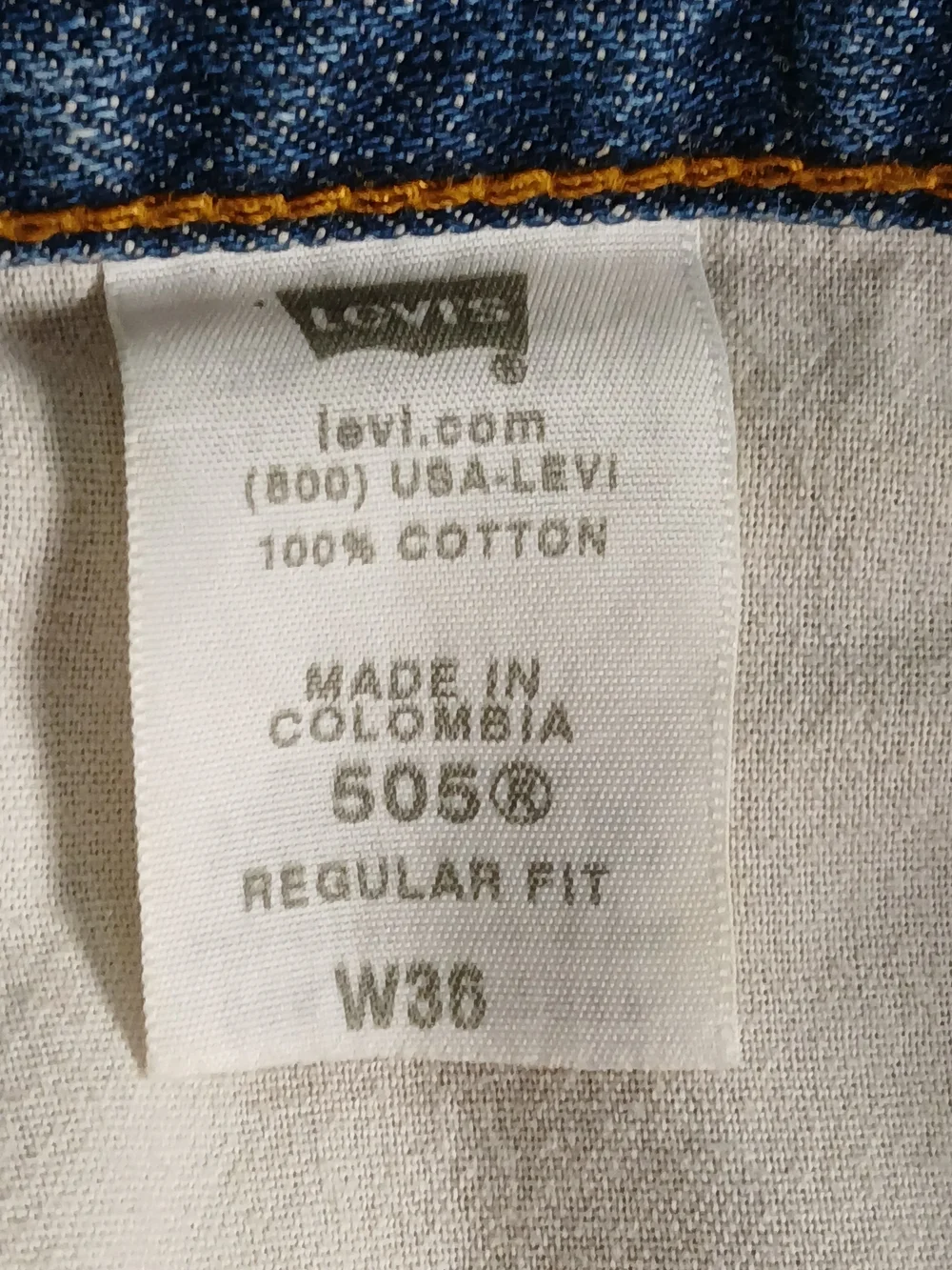 Levi's Denim Shorts 36 Men's